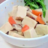 ころころ高野豆腐の含め煮